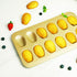 Heavy Duty Nonstick Madeleine Pan 12-Cup Baking Cake Mold Tray (Golden)
