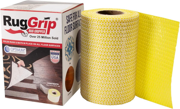 Rug Gripper Tape (6" x 25ft) for Area Rugs and Runners