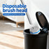 RLOW 30 Count Disposable Toilet Brush Heads, Toilet Bowl Wand Refills for Clorox Toilet Cleaning, toilet scrubber
