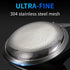 TBWHL Multi-functional Hot Pot Fat Skimmer Spoon – Stainless Steel Fine Mesh Food Strainer for Skimming Grease, DIA 4.4"