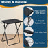 LOFTEY TV Tray Table, Folding TV Dinner Table, Portable TV Tables for Living Room for Eating, Heavy Duty Foldable Side