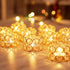 Pack 20 Home(20pcs, of Gold Crystal Tea Lamp Candlesticks Bowl Tealight Candle Holders Decoration Jewelry Votive