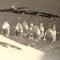 10pcs 38mm Crystal Suncatcher, Hanging Clear Teardrops Crystals Chandelier Parts Prisms Pendants
