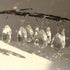 10pcs 38mm Crystal Suncatcher, Hanging Clear Teardrops Crystals Chandelier Parts Prisms Pendants