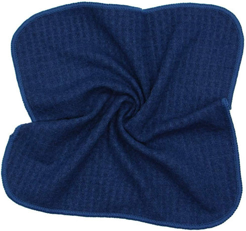 Microfiber Kitchen Cleaning Cloth, Thick Dish Rags Waffle Weave Washcloths, Ultra Absorbent Odor Free 12inch X 12inch