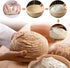 Set 2: 9 Inch Banneton Bread Proofing Basket of Round Sourdough Proofing Bowls for Artisan Bread Making