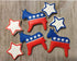 Ann Clark Cookie Cutters Democratic Donkey Cookie Cutter, 3.75", Made in USA