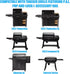BAC644 LS'BABQ Adjustable Paper Towels Holder for Traeger Grills P.A.L. Pop-and-Lock Roll Rack,Grill Accessories