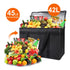 1-Pack Frozen Bodaon Insulated Food Delivery Bag, XX-Large Reusable Grocery Shopping Bag, Food Cold, Cooler Bags