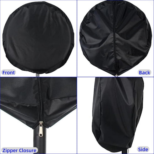 Outdoor Fan Cover, Waterproof & Dustproof, Fits Most 24" & 30" Large Stand Up Pedestal Fans