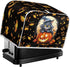 Ghost Pumpkin Cat Toaster Dust Cover, 2 Slice Small Kitchen Appliance Cover for Halloween Decor