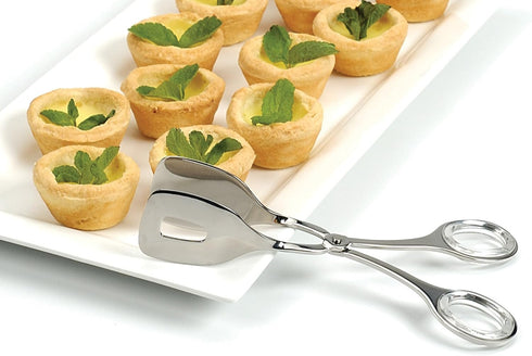 RSVP Endurance Small Serving Tongs, Stainless Steel