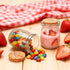 Brajttt 3.4 oz Lids,48 Small Glass Jar with Cork pcs Mini Glass Bottles,Spell Jars with Twine and Labels,Pudding Yogurt