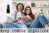 Pack of 2 Self Adhesive TV Air Conditioner Remote Control Holder - Wall Mount Storage Box Organizer