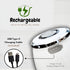 Electric Food Chopper Processor, 350ml Capacity, Stainless Steel Blade for Garlic, Veggies, Nuts, Portable