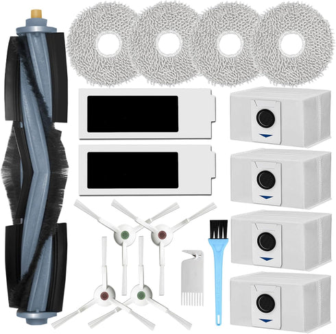 Accessories Kit for Ecovacs Deebot T20 Omni, Replacement Parts including Main Brush and HEPA Filters
