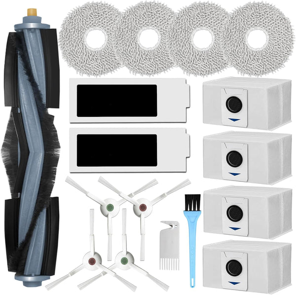 Accessories Kit for Ecovacs Deebot T20 Omni, Replacement Parts including Main Brush and HEPA Filters
