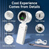 Portable Handheld Mini Fan - 3-IN-1 Turbo Fan for Travel, 5 Gear Wind, 12 Working Hours, Rechargeable Pocket Fan