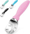 Zulay Ice Cream Scoop with Soft Easy Grip Handle - Heavy Duty Ice Cream Scooper with Built-in Lid Opener (Pink)