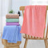 SAOYOAS Set-5 Pack, 29.5 13.8Large Premium Coral velvet Washcloths Ultra Soft & Highly Absorbent Face Towels for Bath
