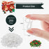 200 Pack C9 C7 Brightown Christmas Light Clips Outdoor, Mini Gutter & Shingle Clips for Hanging Christmas String