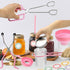 Home Canning Supplies Starter Kit, Food Grade Stainless Steel Canning Tools Set for Beginners, Pink