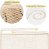 Stuffed Animal Storage Net for Kids, Bedside Organizer Net for Neatly Storing Stuffed Animals, Beige Cotton