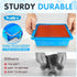 Walfos 2cup Silicone Freezing Tray with Lid - Easy Meal Prep Container and Kitchen Storage Solution, Make Perfect Freezing,Storing Soups, Foods, Stews, Dips or Sauces Simple and Convenient-4-PACK BLUE by Walfos