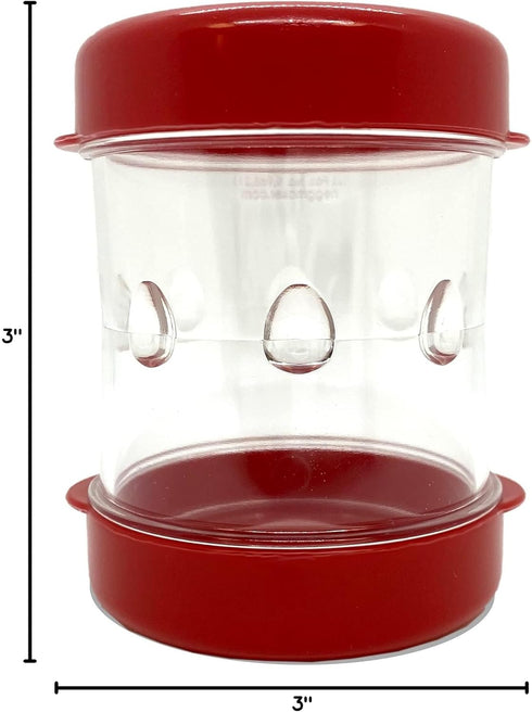 The Negg Boiled Egg Peeler, Red