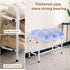 Adjustable 2-Tier Expandable Shoe Rack, Heavy Duty Metal Free Standing Storage Organizer for Entryway Closet