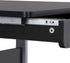 Topeakmart Mobile Compact Computer Desk Cart for Small Spaces, Work Workstation, Writing Desk Table with Drawers