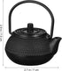 Ipetboom Mini Cast Iron Teapot Tea Set, Miniature Japanese Tea Kettle with Infuser, Kettle Ornaments, Small Teapot