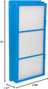LifeSupplyUSA True HEPA Filter Replacement for Holmes HAPF30AT Aer1 Air Purifier
