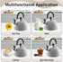 Lily's Home 2 Quart Stainless Steel Whistling Tea Kettle, Perfect Stovetop Tea and Water Boiler for Home, Dorm,