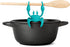 OTOTO Aqua the Crab Silicone Utensil Rest, Heat-Resistant Spoon Holder for Kitchen, Non-Slip Stove Top Organizer