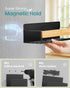 4 Pack, 2 2 UKCS062BH01 SONGMICS Magnetic Spice Rack for Refrigerator, Large and Small Kitchen Magnetic Shelves