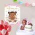 VOSINPADA 48 Pin The Pacifier On The Baby Shower Games, Butterfly Theme Decoration Large Poster with Blindfold Pacifier