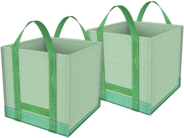 CDLXSH 32 Gallons Reusable Garden Waste Bags, Yard Waste Bags, Lawn/Leaf Bags, Heavy