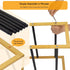 LVNIUS Closet,3 Dorm,6-12 Expandable Shoe Rack for Tier Metal Shoes Shelf Organizer for Pairs Small Standing Shoe Rack