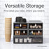 Pendaflex Stackable Drawer, Durable Plastic with Silicon Handles, Tinted Drawers, Medium Gray, 9" x 7" x 3.5", 1 Piece