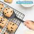Silicone Spatula Turner Set, High Heat Resistant Nonstick Rubber Flippers for Baking & Cooking