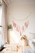 35'' 36'' Decocove Macrame Wall Hanging - Large with Wood Beads Bohemian Decor for Bedroom, Living Room and Kitchen