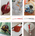 6 Pack Teapot Rope Hand-Woven Glass Kettle Ropes, Ceramic Teapots Lid Anti-drop Cord, Porcelain Cup Tea Set Accessories