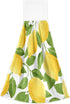 Boccsty Lemon Hanging Kitchen Towels, 2 Pieces Summer Lime Tree Branch Dish Cloth Tie Towels for Bathroom & Home