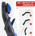 PayLessHere Gaming Chair Desk Chair Gamer Chair Ergonomic Office Chair with Lumbar Support Padded Up Arms Adjustable