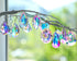 Decoration,Pack 12 Crystal Prism Suncatchers, Rainbow Hanging Crystals Ornament Pendant for Window, Chandelier Part