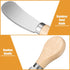 24 Pcs Little Cheese Spreader Knives, 4.7 Inch Stainless Steel Butter Spreader Knives with Wooden Handle, Mini Butter