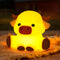YuanDian Highland Cow Night Light, Squishy Silicone Lamp.Rechargeable, Dimmable with Timer, Touch