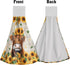 Set 2, Summer Giwawa Highland Cow Kitchen Hanging Towel of Sunflower Cattle Hand Tie Towel with Loop & Hook, Wood Board
