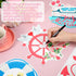 4 Pcs Wedding Cruise Door Decorations, Just Married Magnetic Stickers for Carnival Cruise Cabin Door